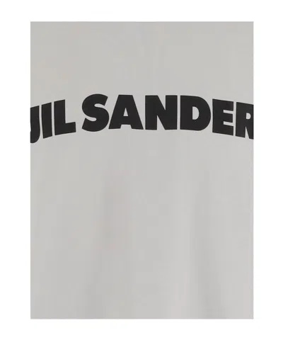Jil Sander Logo-print Cotton T-shirt In White