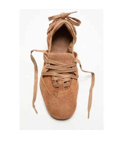 Acne Studios Lace-up Shoes In Brown