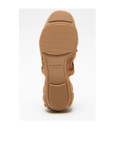 Acne Studios Lace-up Shoes In Brown