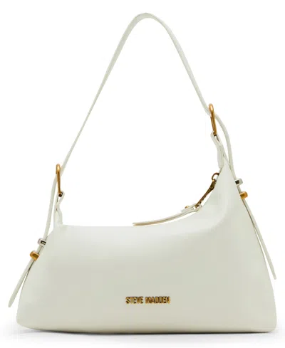 Steve Madden Bnally Asymmetrical Shoulder Bag In White