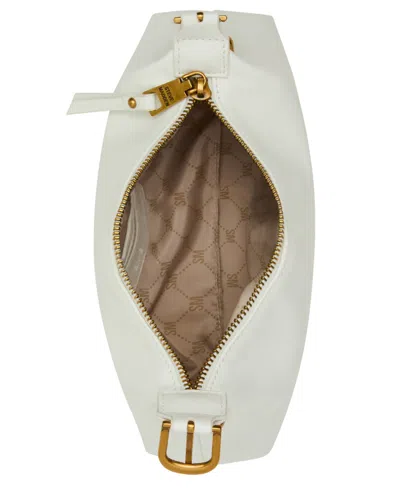 Steve Madden Bnally Asymmetrical Shoulder Bag In White