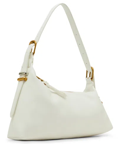 Steve Madden Bnally Asymmetrical Shoulder Bag In White