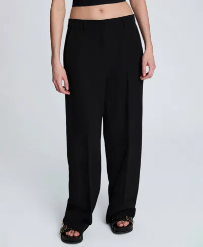 Kenneth Cole Pull On Welt Pocket Compression Legging Pant In Black