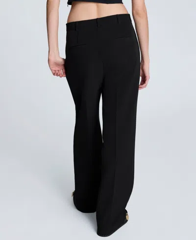 Kenneth Cole Pull On Welt Pocket Compression Legging Pant In Black