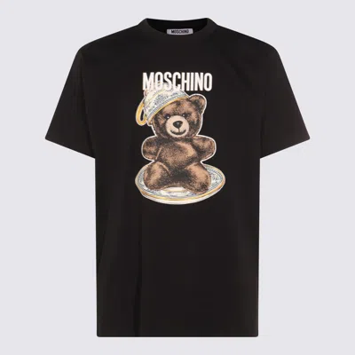 Moschino T-shirt With Print In Black
