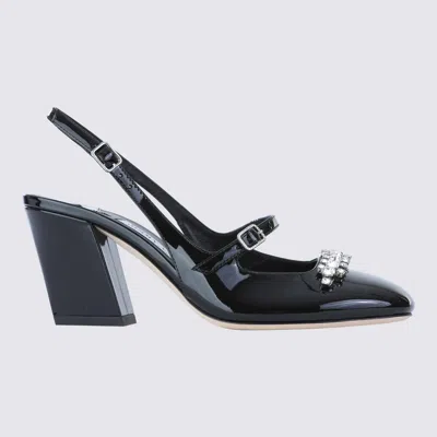 Jimmy Choo 'belinda' Block Heel Square Toe Pumps In Black