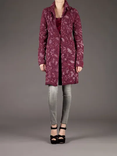 Projet Alabama Patterned Coat In Pink