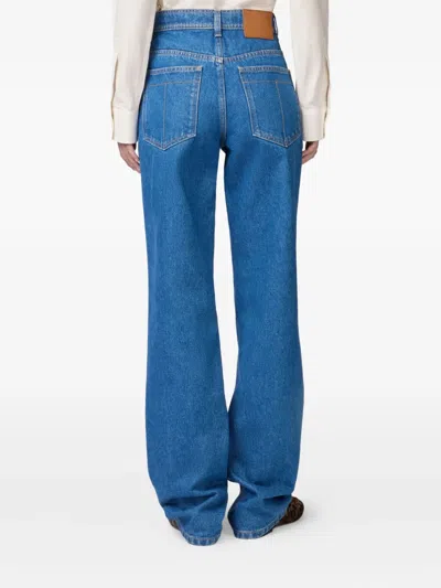 Tod's Back-patch Jeans In Blue