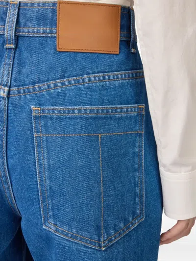 Tod's Back-patch Jeans In Blue