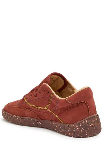 Gabriela Hearst Ohio Slip-on Sneaker In Burnt Sienna Nubuck In Brown
