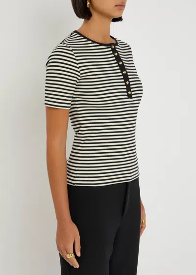 Anine Bing Alessia T-shirt In Black