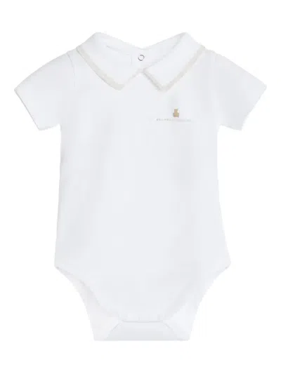 Brunello Cucinelli Baby Bernie 2-piece Bodysuit Set In White