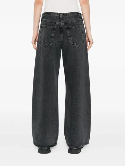 Agolde Arc Jeans In Black