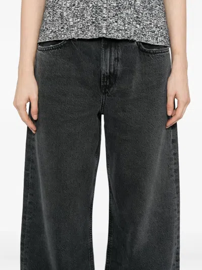 Agolde Arc Jeans In Black