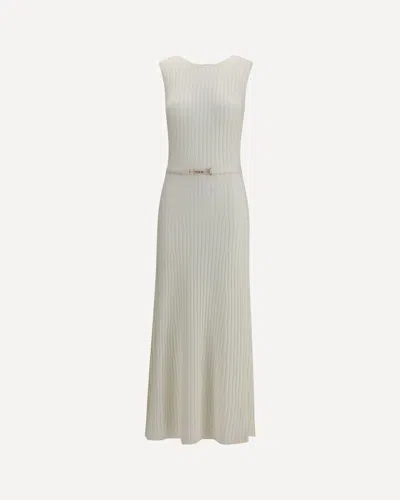 Gabriela Hearst Meier Dress In White