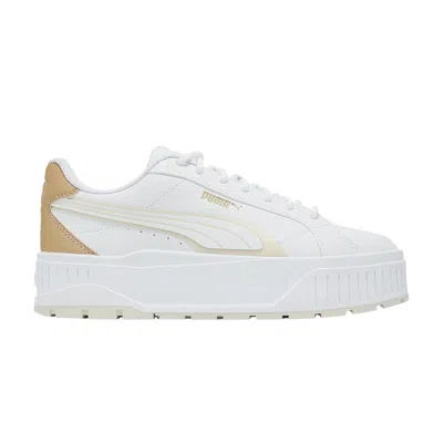 Pre-owned Puma Wmns Karmen 2 'aqua Metallic - White Alpine Snow' | Women's Size 9