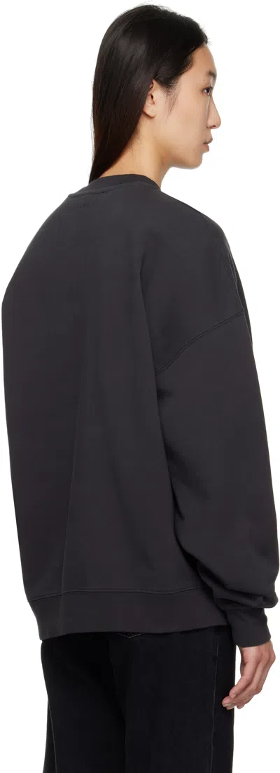 Anine Bing Miles Sweatshirt In Black