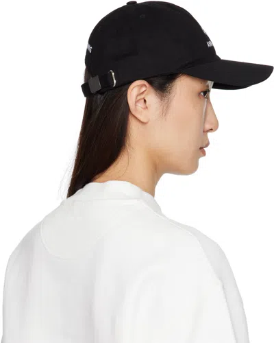 Anine Bing Jeremy Baseball Cap In Black