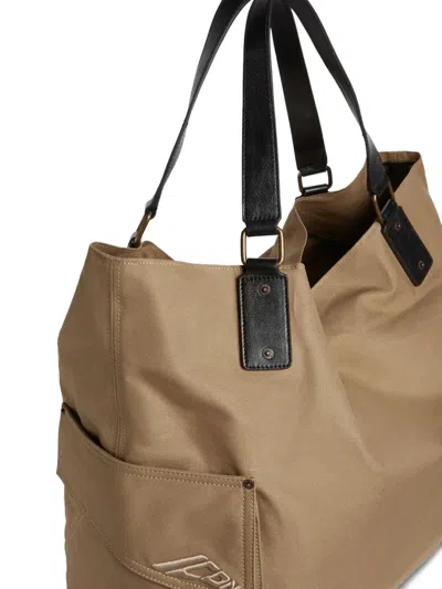 Dsquared2 Icon Shoulder Bag In Neutral