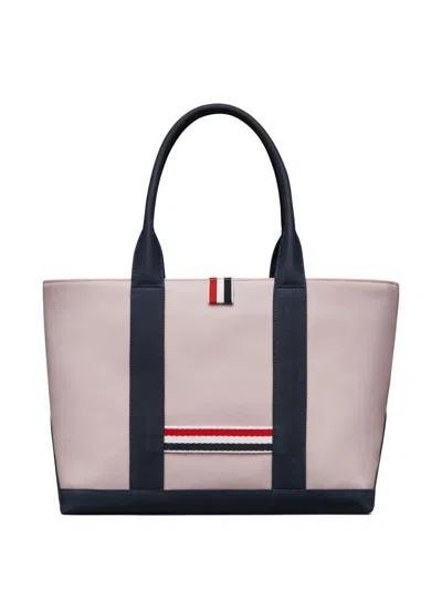 Thom Browne Small Tool Tote Bag In Pink