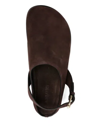 A.emery The Louis Clog Marroni In Suede In Brown
