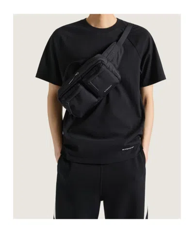 Givenchy Multi-pocket Top-handle Belt Bag In Black