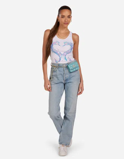 Lauren Moshi Esmerelda Seahorse In White