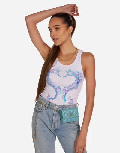 Lauren Moshi Esmerelda Seahorse In White
