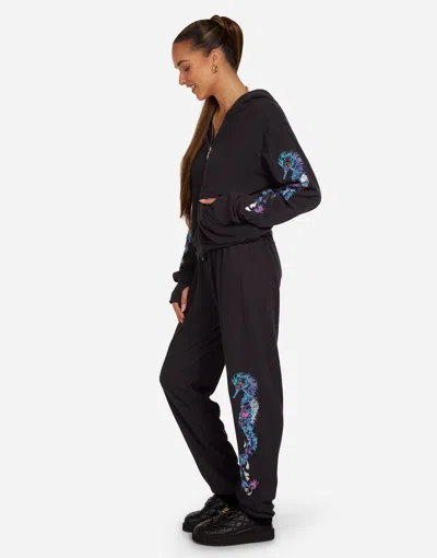 Lauren Moshi Hezly Seahorse In Black