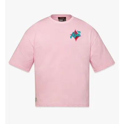 Mcm X Snipes Logo T-shirt In Pink