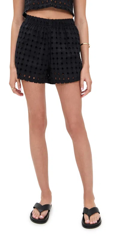 Le Bop Lucia Shorts Black In Black