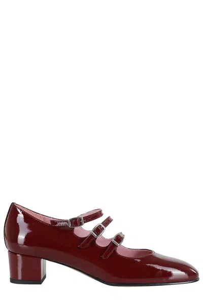 Carel Paris Shoes In Burgundy