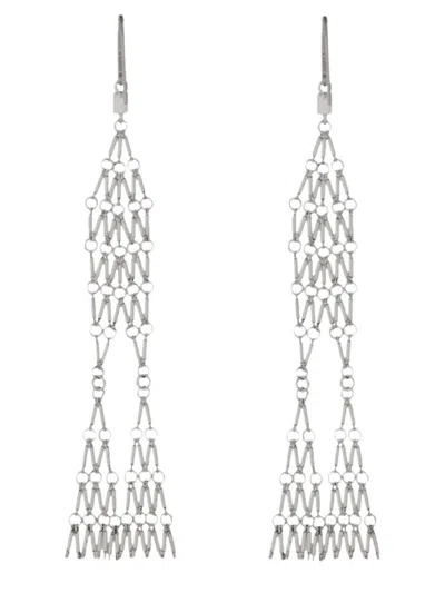 Isabel Marant Long Earrings In Silver