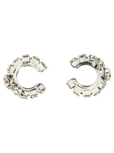 Magda Butrym Hoop Earrings In Silver