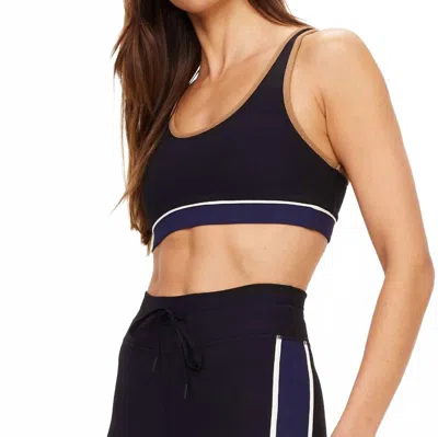 The Upside Revolver Jade Racerback Bra In Black In Black