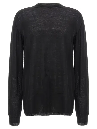 Rick Owens Oversized Level Sweaters And Cardigans Black In Black