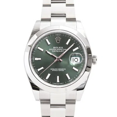 Pre-owned Rolex Datejust Stainless Steel Wristwatch () In Multi
