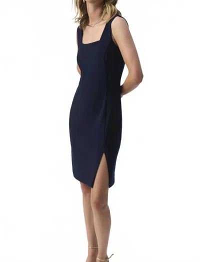 Joseph Ribkoff Sheath Knee-length Dress In Midnight In Multi