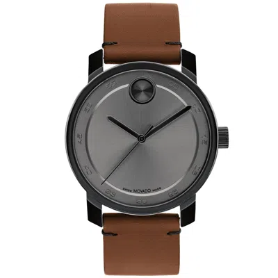 Movado Men's New Bold Access Grey Dial Watch In Gray