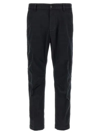 Dsquared2 Chino Pants With Pockets And Loops In Black