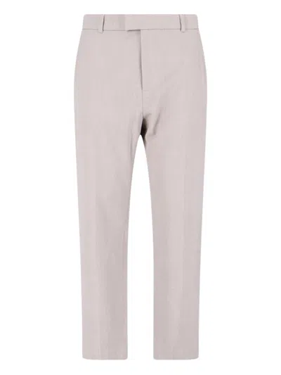 Represent Beige Tailored Pants With Medium Waist In Multi