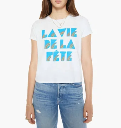 Mother The Lil Sinful La Vie De La Fete Sweater In White