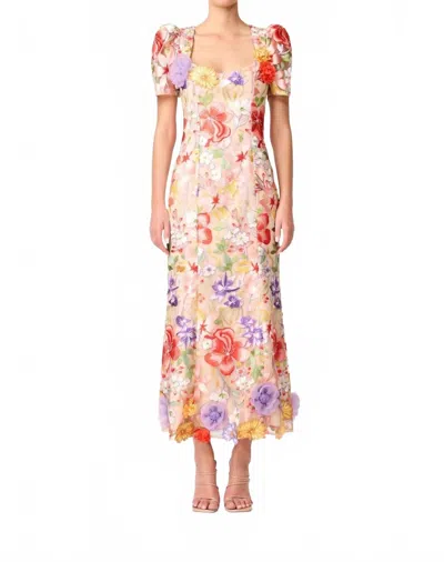 Elliatt Sophia Gown In Floral In Multi
