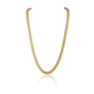 Sahira Women's Sandra Mesh Choker In Gold In Gold