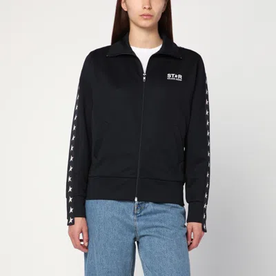 Golden Goose Deluxe Brand Black Polyester Denis Sweatshirt In Black