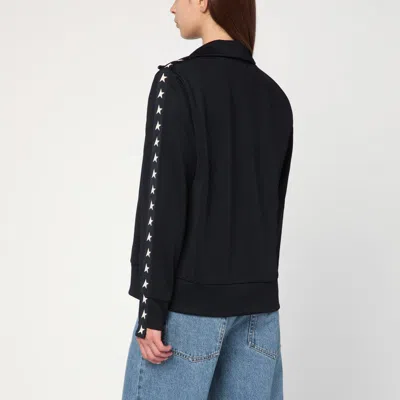 Golden Goose Deluxe Brand Black Polyester Denis Sweatshirt In Black