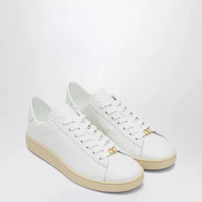Valentino Garavani Royco Sneaker In Nappa Calfskin In White