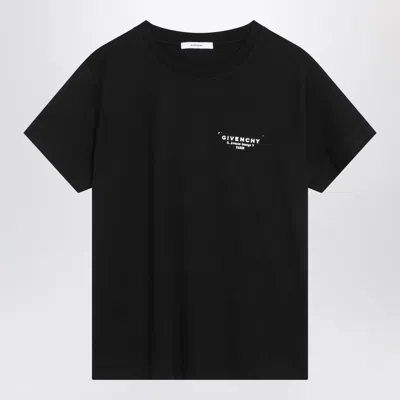 Givenchy Black Cotton Jersey Crewneck T-shirt