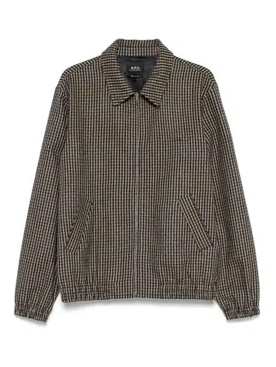 Apc Blazer A. P.c. Men Color Brown In Brown