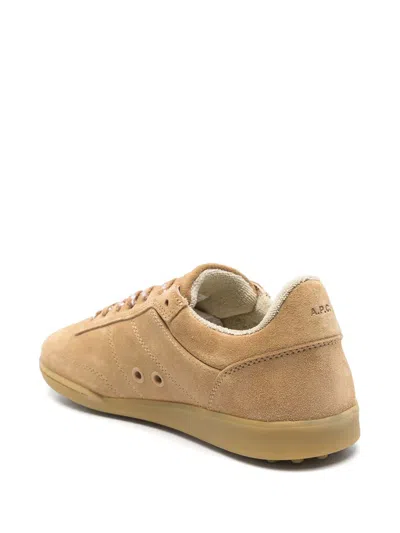 Apc Sneakers Brown In Brown